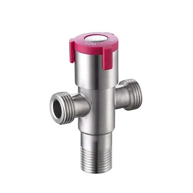 Bathroom 304 Stainless Steel 2 way Angle Valve