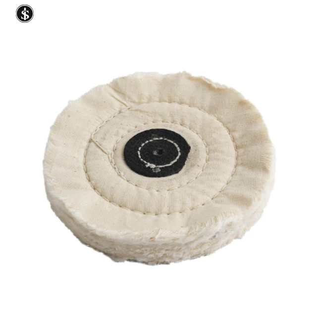 High Quality 8 Inch Jewelry Buffing Polishing Wheel Excellent Diamond Ceramic Zirconia Aluminium Cotton Silicon Carbide Cloth