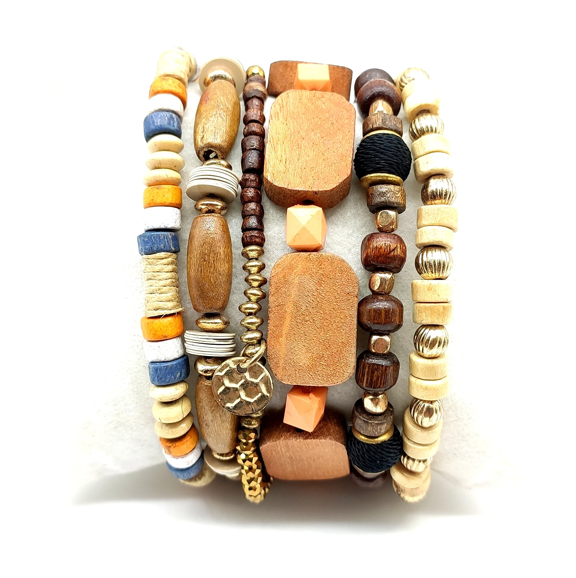 Popcorn beads Kids Bracelet Friendship Glass Bracelets For Girls Fruit Heart Children Jewelry Accessories Wholesale