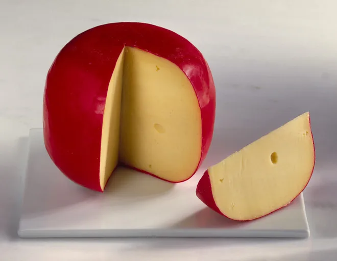 Edam Block Analog Cheese Gauda Gouda Brick Cheese Brick Certified HALAL ISO Ukraine