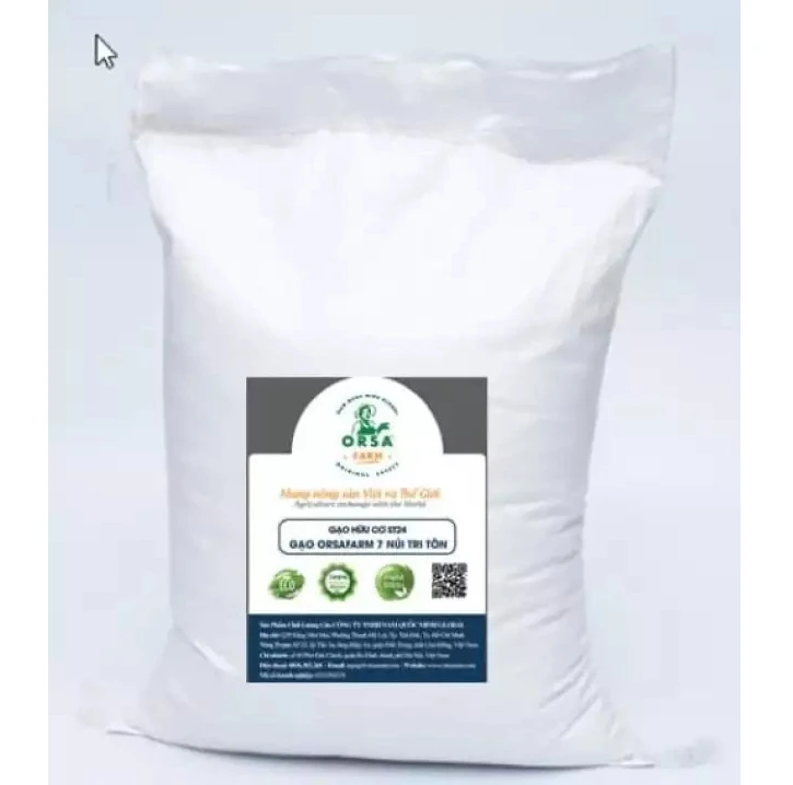 ORSAFARM RICE (5KG) 7 NUI TRI TON SPECIAL PRODUCTS Long-Grain High Quality bulk white rice from Viet Nam