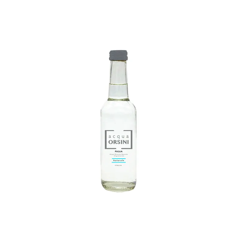 Итальянская вода Orsini Platinum 27 5cl еще минеральная готова к