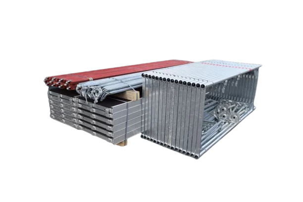 Narrow scaffolding with steel deck 21 m square Scaffold Ring lock Other Ladders & Scaffoldings