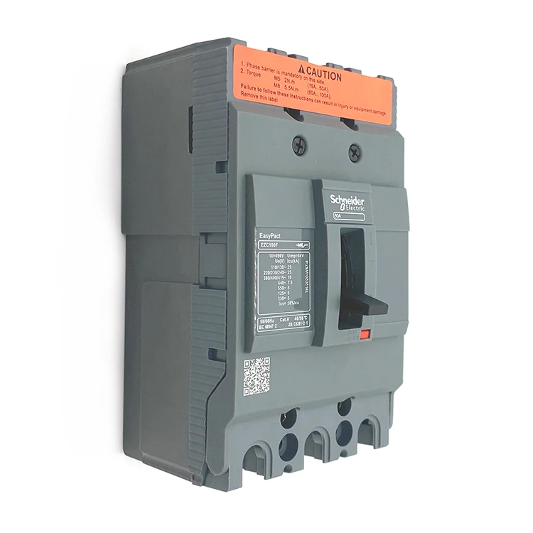 EN/IEC 60947 Standard Merlin Gerin 30A 40A 50A EZC100F Easypact EZC Circuit breaker