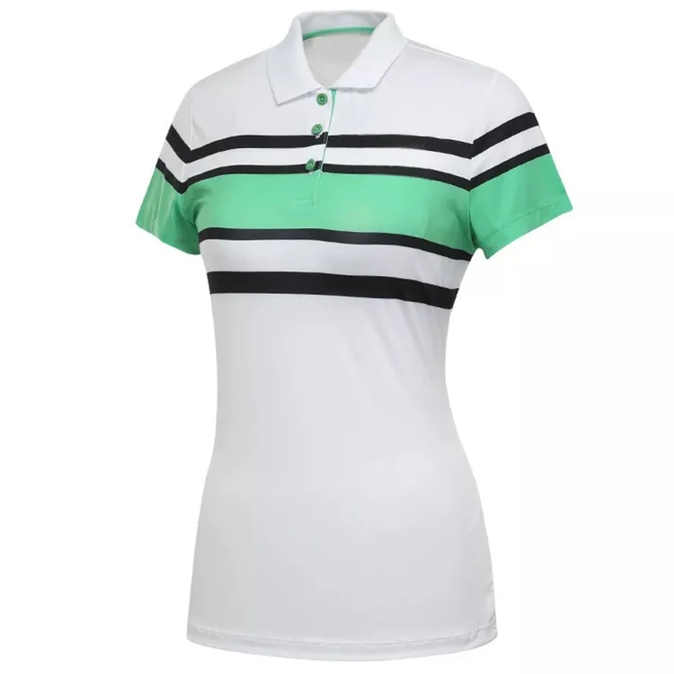 Fashionable Custom logo Comfortable size Women polo shirts