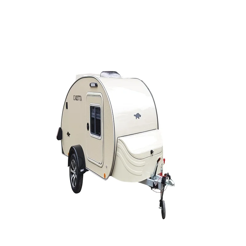 Mini Teardrop Caravan Lightweight Camper Trailer Practical RV for Sale