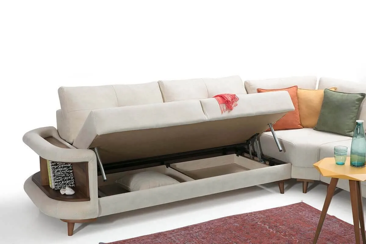 wooden Sofa Armchairs corner set Living Furniture Wholesale Couch Velvet Seat Set Style Fabric Packing Room (ider Origami)