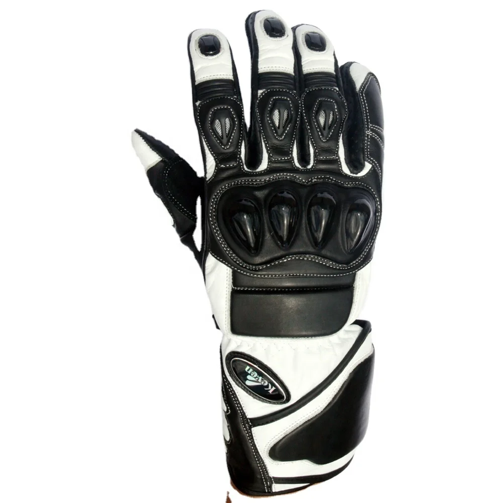 Best selling cow hide Genuine leather motorbike racing gloves USA 2023