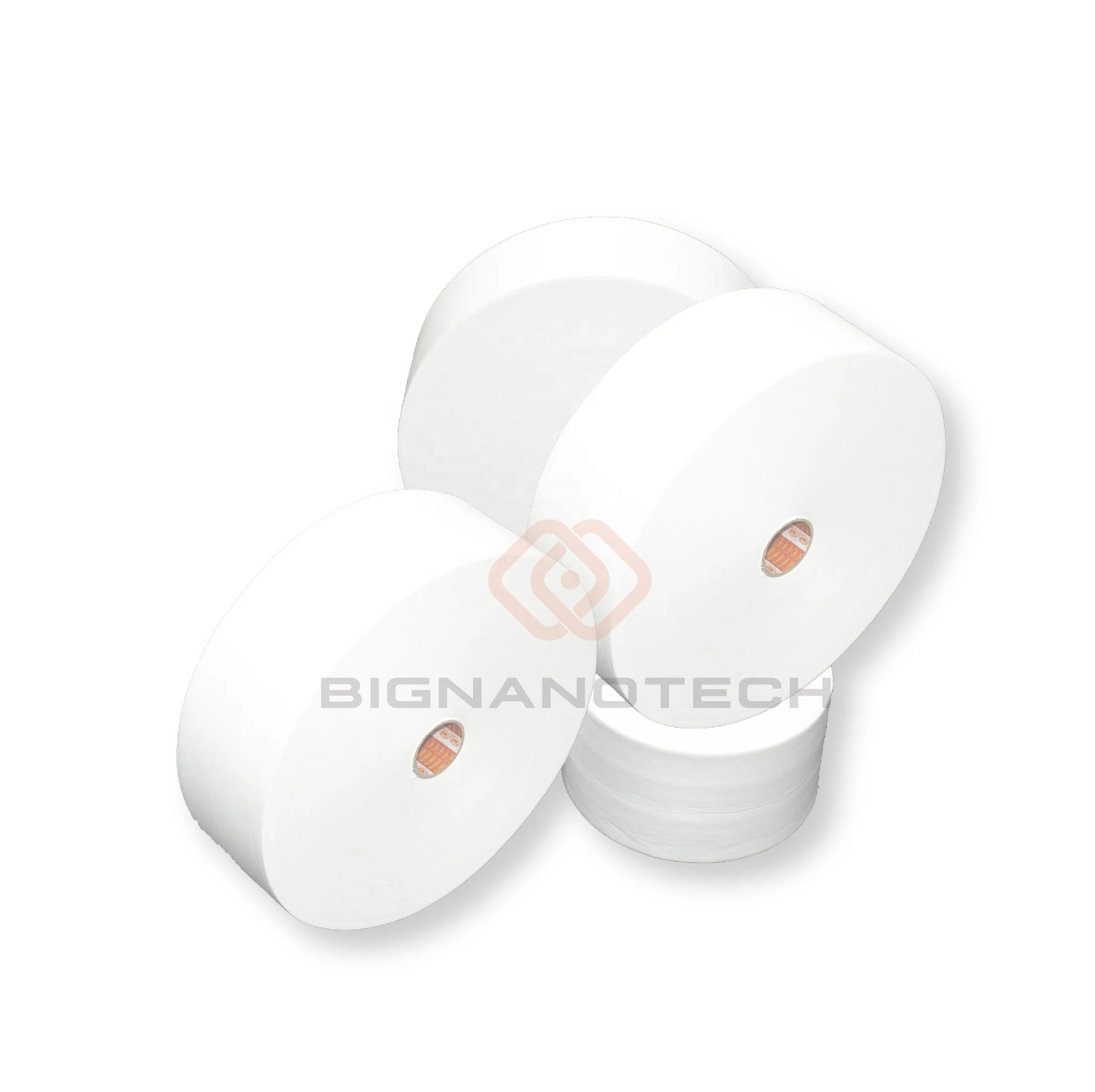 NANOFIBER MELTBLOWN FILTER Meltblown Fabric Meltblown Nonwoven Fabric 100% Polypropylene Roll Packing