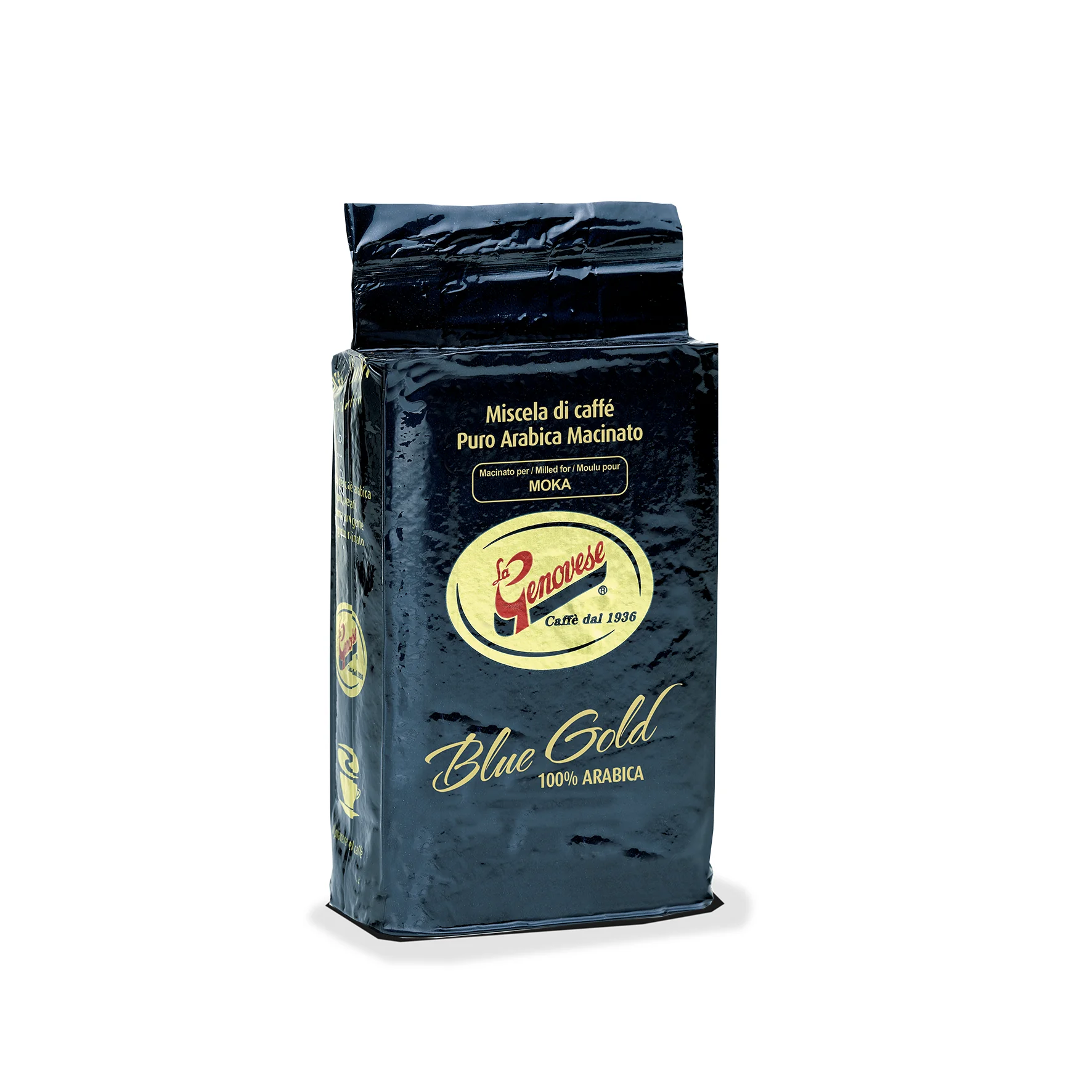 
Made in Italy 250 gr in bag blue gold ground coffee 