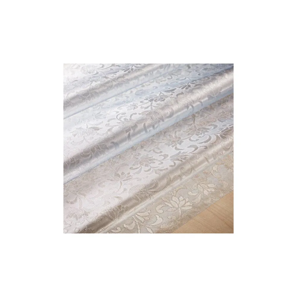 
Waterproof PVC Transparent Table Cloth Flower Embossed PVC 