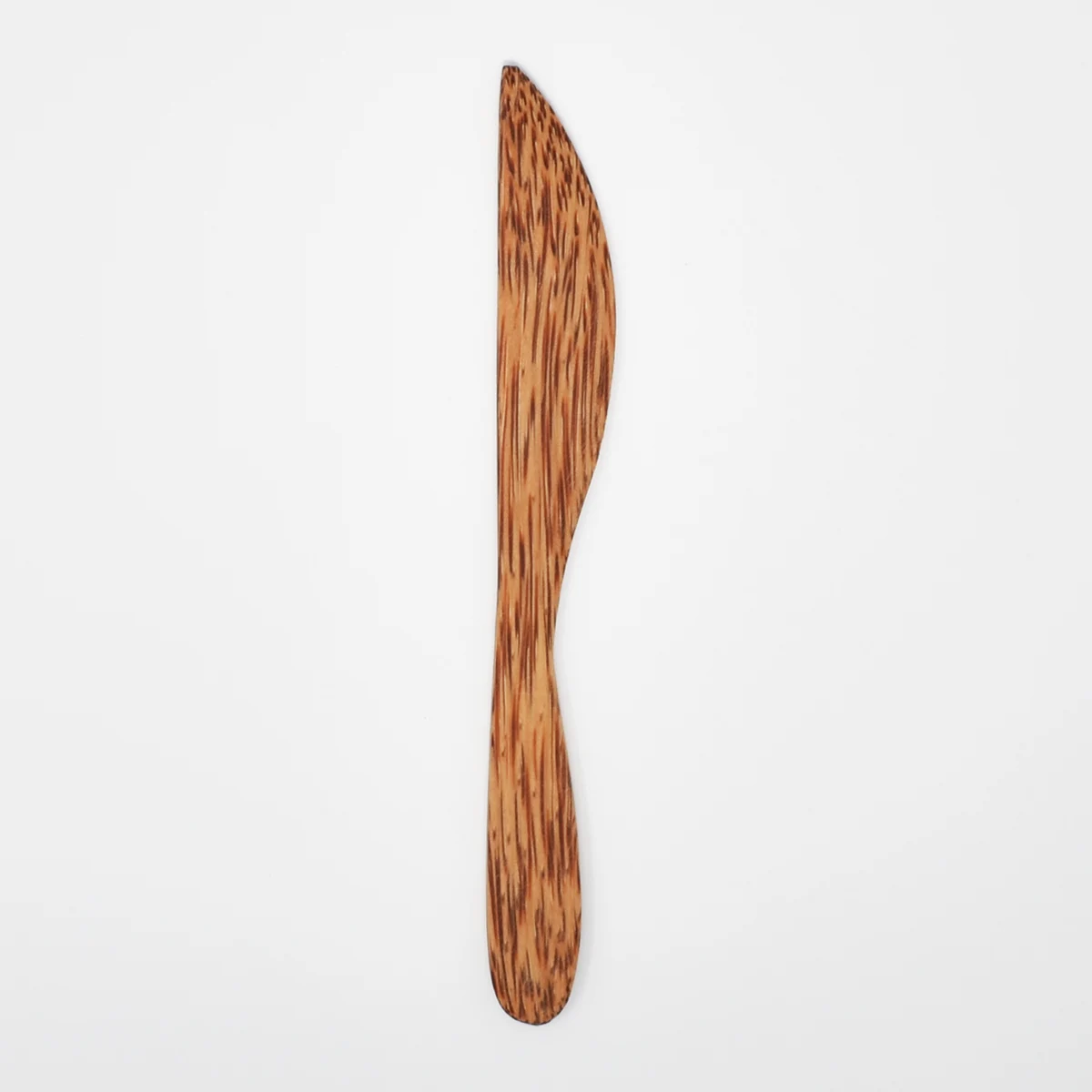 High Quality Custom Natural Mini Small Coconut Bamboo Wooden Dinner Spreader Butter Knife
