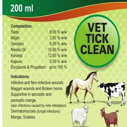 
Vet - Tick Clean ( Tick Spray ) 