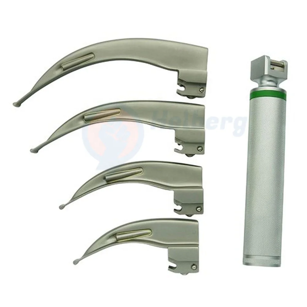 Высококачественный Ларингоскоп McCoy гибкий волоконно-оптический набор из 4 лезвий