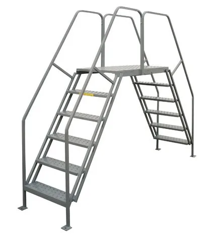 With quality guarantee aluminum fixed safety crossover Ladder