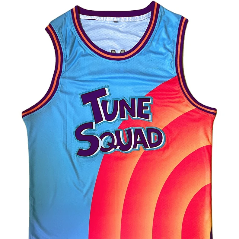 Tune Squad Basketball Jersey For Men Custom Basketball Jersey Costume Space Shirts Jam Tops Movie Tune LOLA Squad Bunny