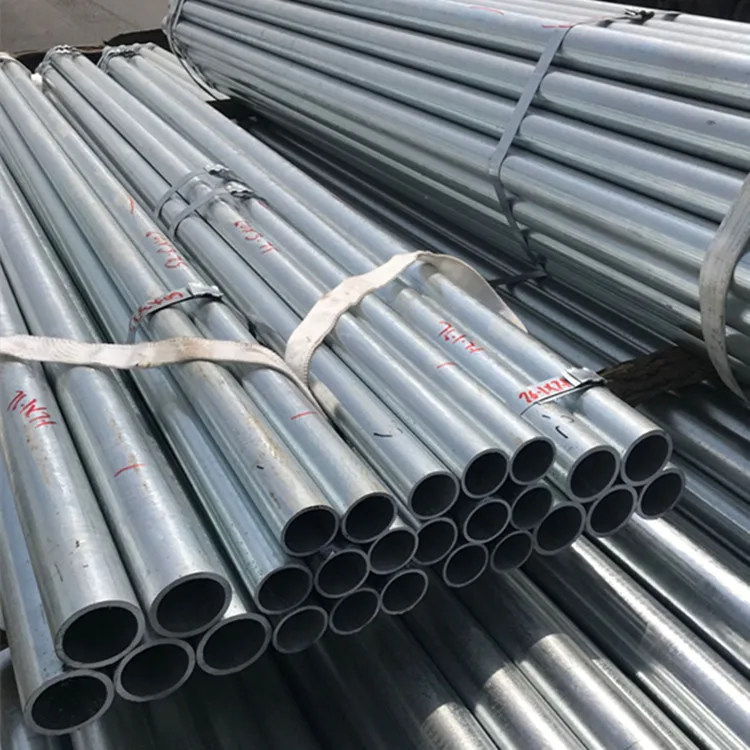 high quality Welded galvanized gi iron steel pipe price from china factory
