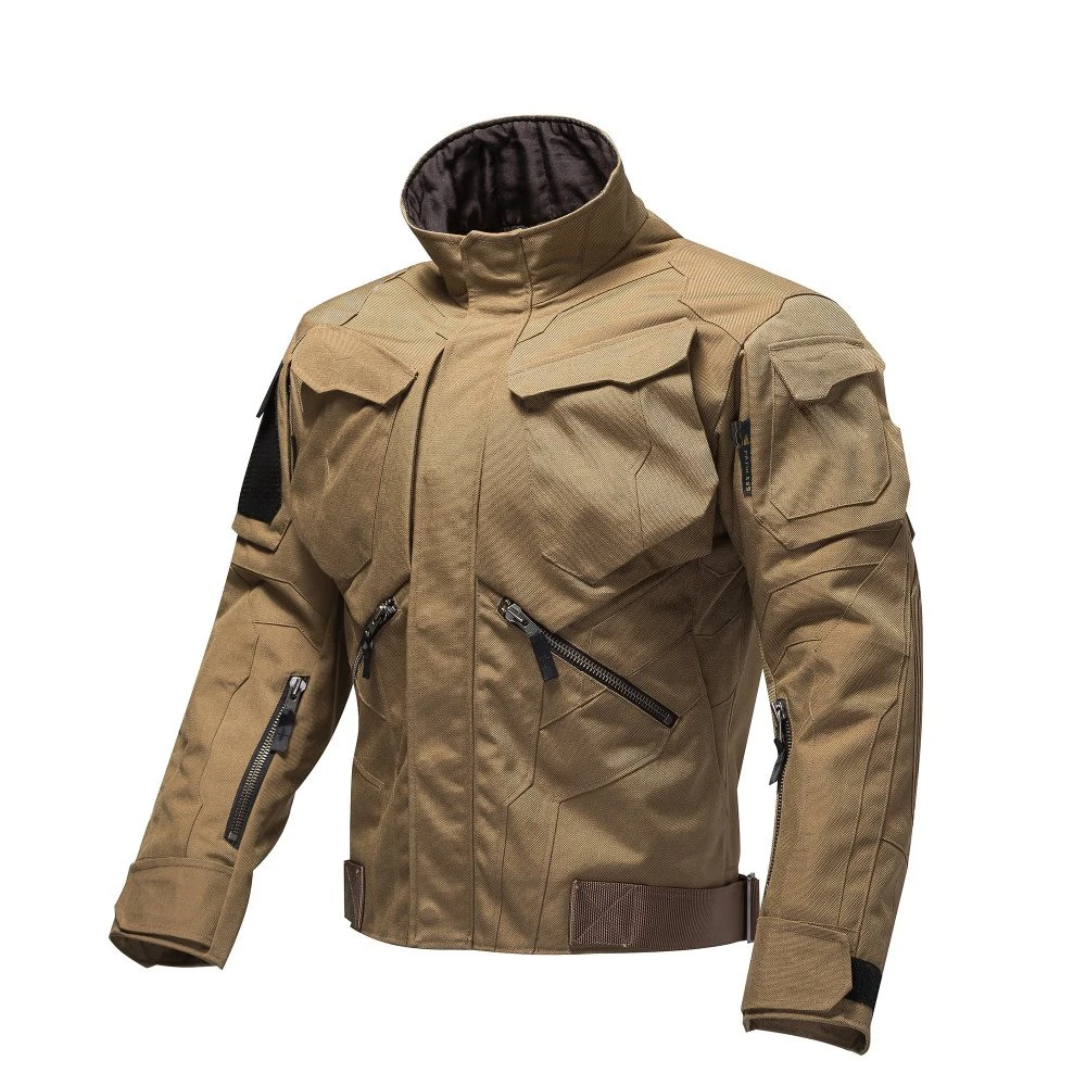 Куртка CORDURA PATHLESS VS Мужская тактическая куртка для защиты выживания коричневая осенне-зимняя одежда