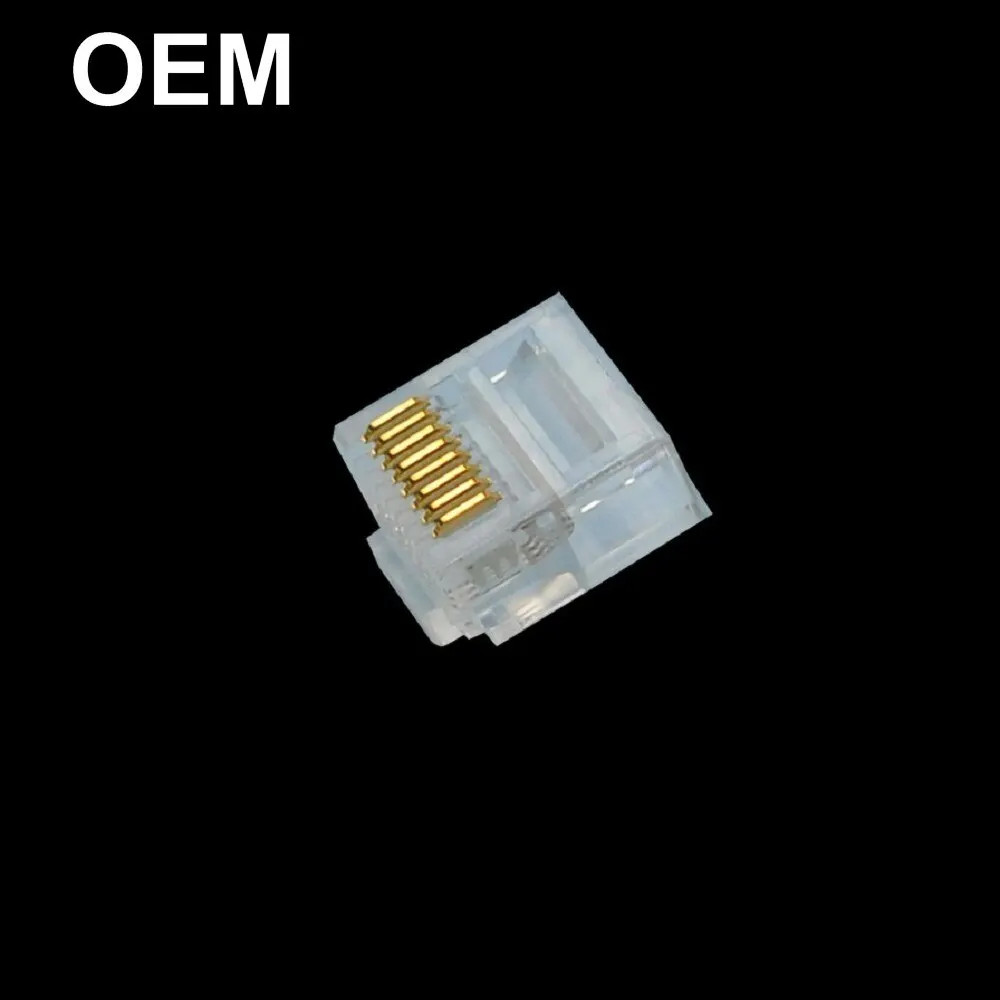 
solid wire waterproof cable for outdoor use network UTP jack connector 