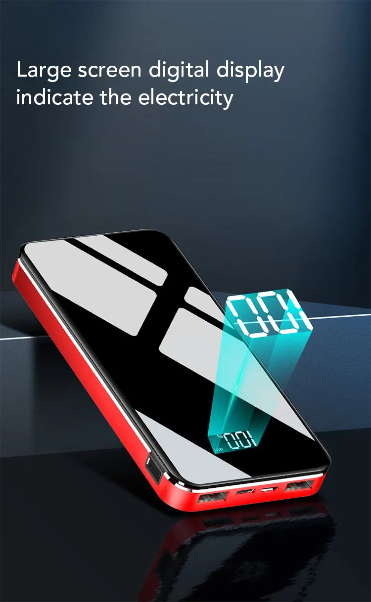 JPB0002 Power Bank 10000mAh fo Mobile Charging