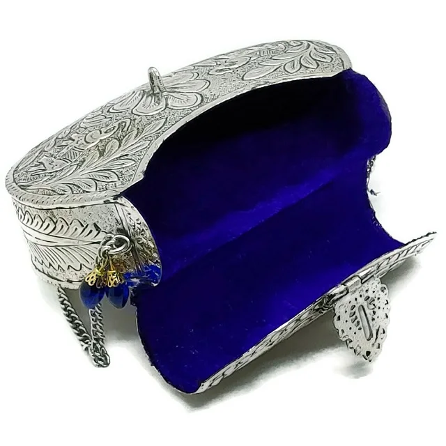 Стильный модный металлический клатч с замком и кольцом для дам по оптовой цене