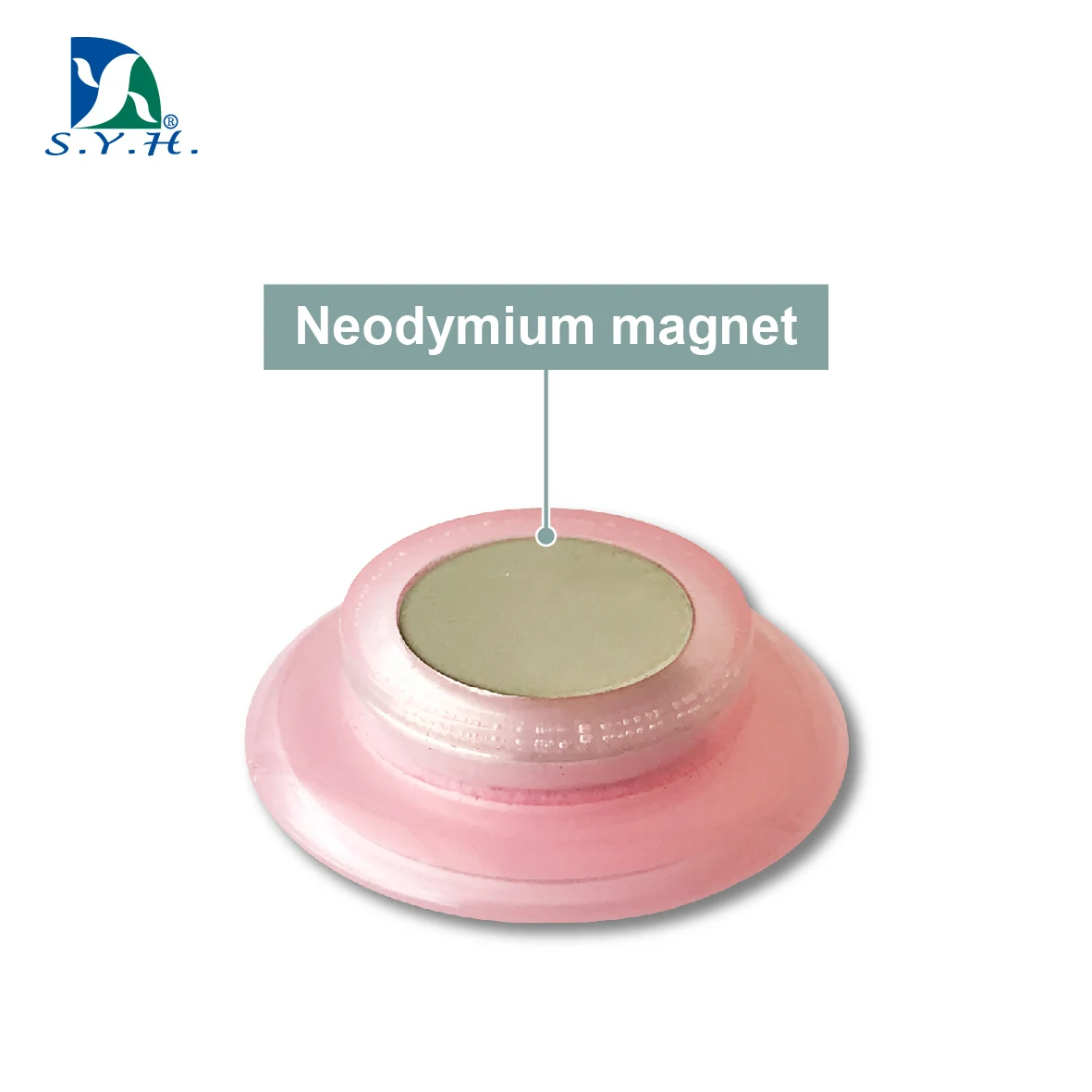 Super strong colorful 3CM round plastic glass whiteboard neodymium magnet