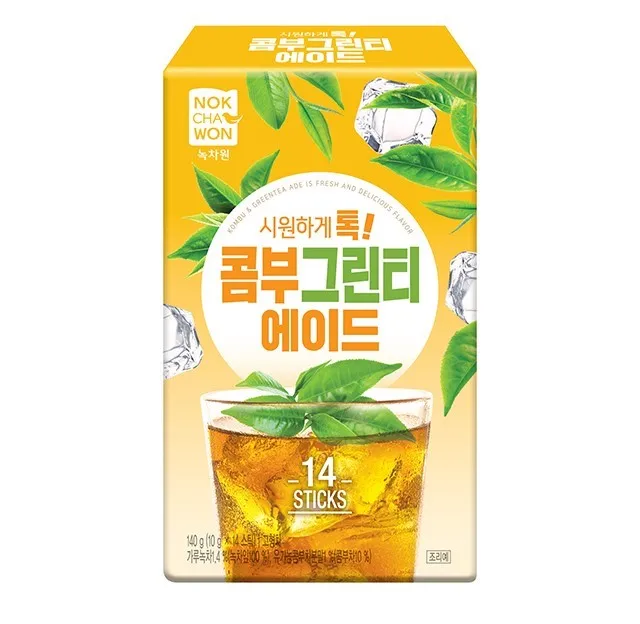 High Quality Korean Kombu Green Tea Ade Powder Made In Korea