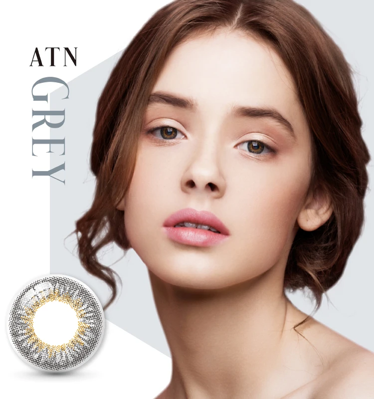 Top Tone Softlens Gray Color Monthly Contact Lenses