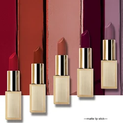 Good Quality Lip Stick Vendor Peach Red Eco-Friendly Mica Glitter Ladies Lipstick Set for Wedding Party