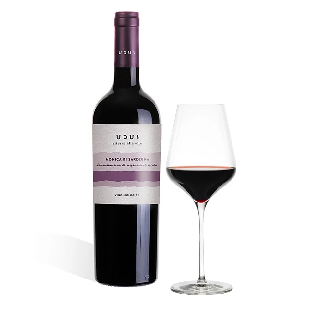 Monica di Sardegna Red Wine Quality Wine 750ml DOC monica grape type good box packaging
