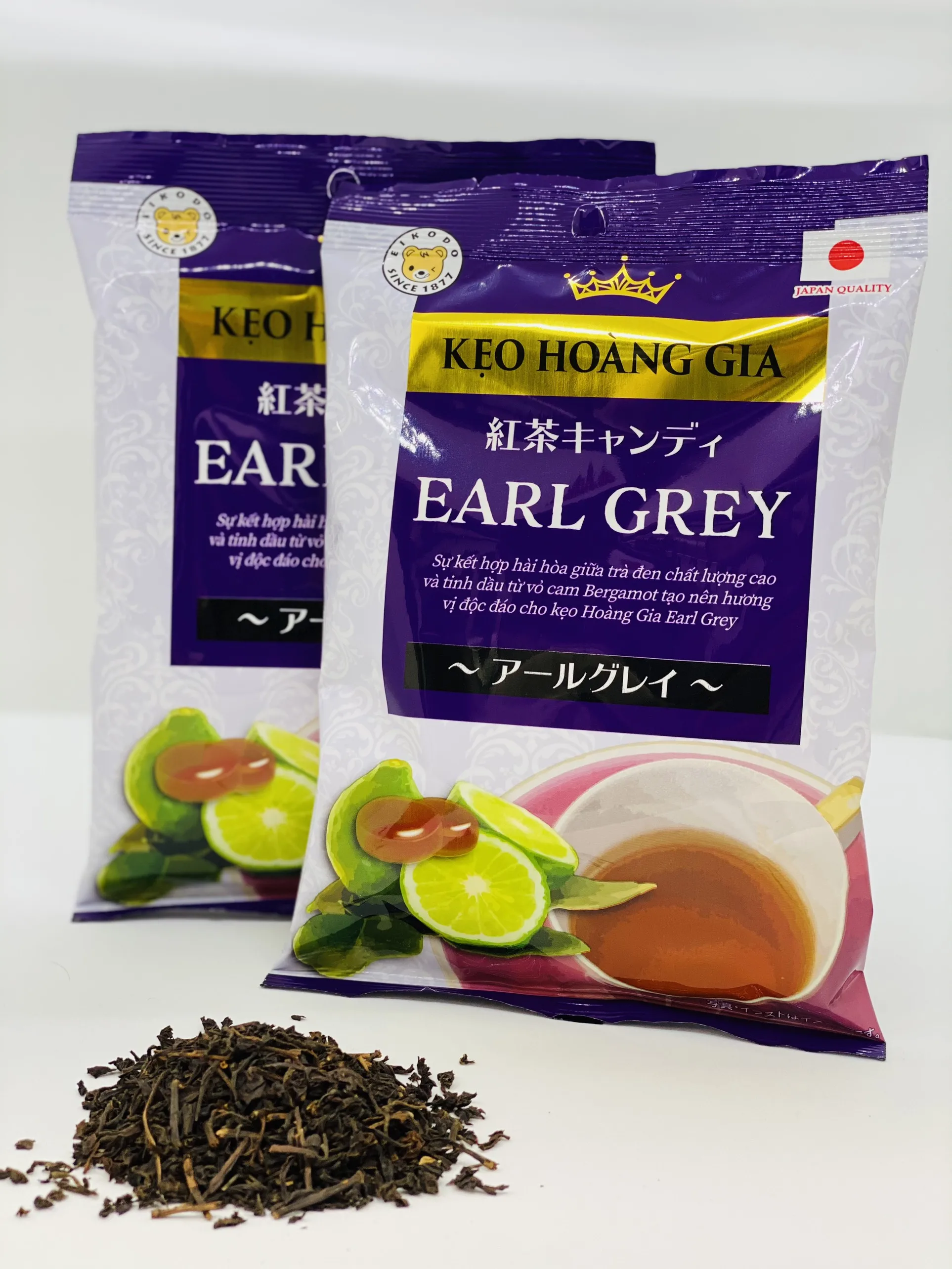 EARL GREY Candy - Hard Candy with Combination of Bergamot and Black Tea