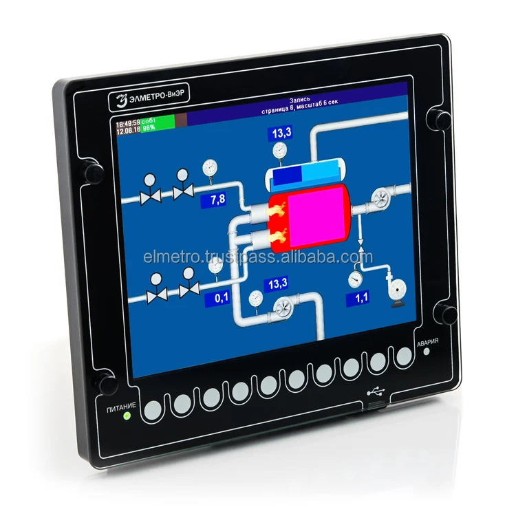 New Videographic recorder with touch screen keyboard to replace paper recorders, video recording camera