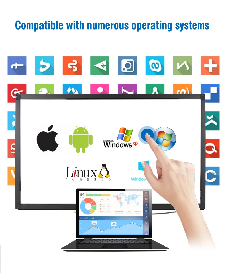 32 inch IR touch screen 4