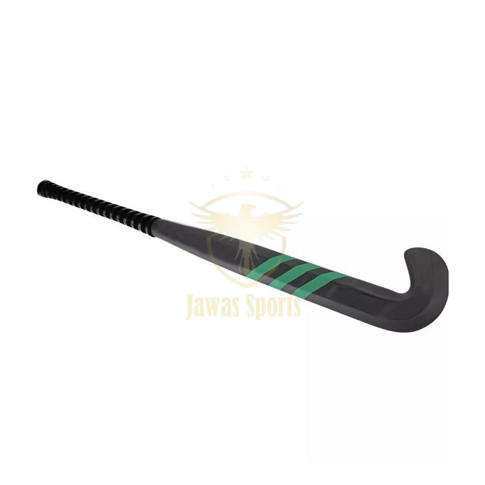 OEM high quality and professional carbon fiber field hockey stick with low bow or mid bow
