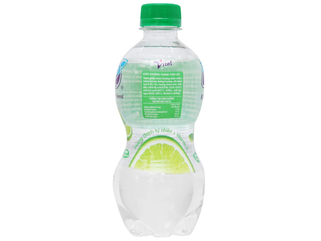 Газированная минеральная вода LEO со вкусом лимона 350 мл