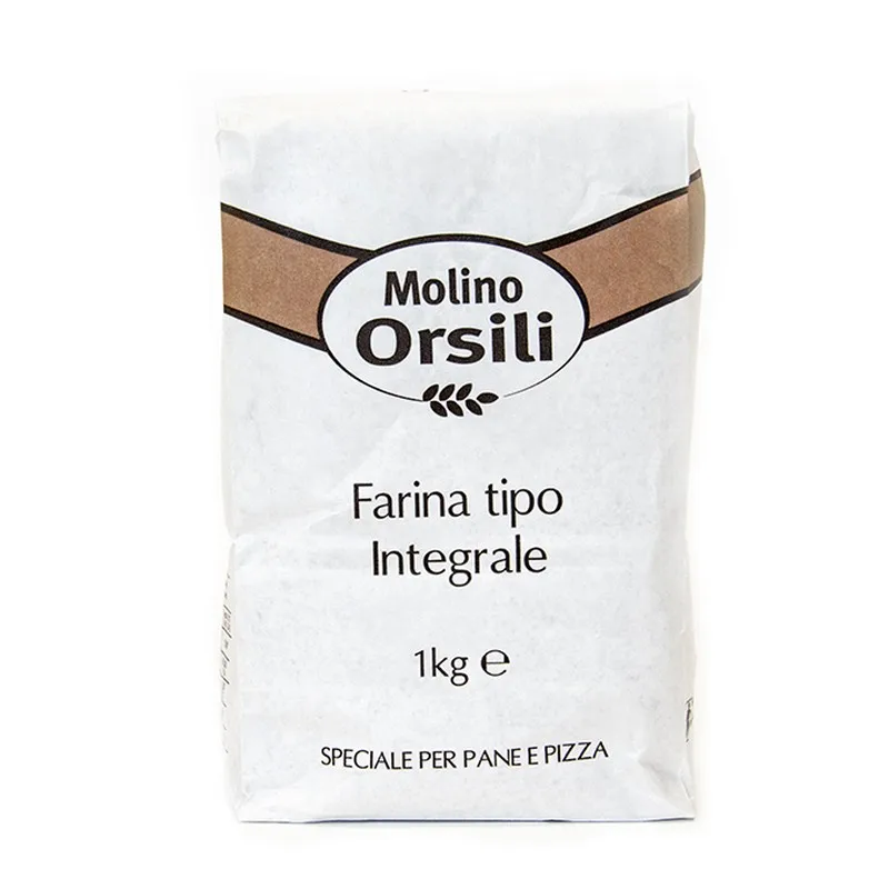 Top Quality Flour Type whole wheat W 280 1 kilo Made in Italy Special for Bread and Pizza 9 Proteins