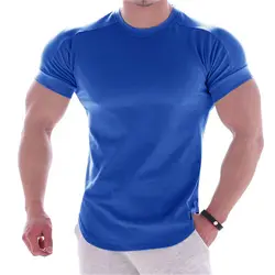 Best Hot Selling Men Plain T shirt With Colorful Half Sleeves T shirt Round Neck Customized Logo Design Men T shirt