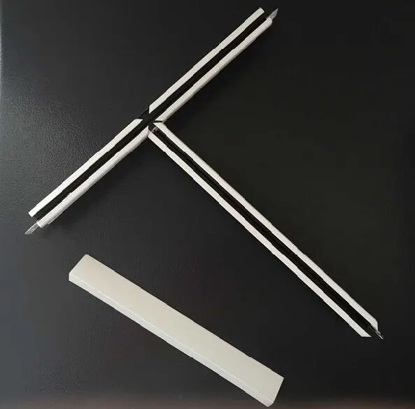 Suspended Accessories Steel Ceiling T Grid T Bar Suspended System Center Black Flat T Shade Steel Bar