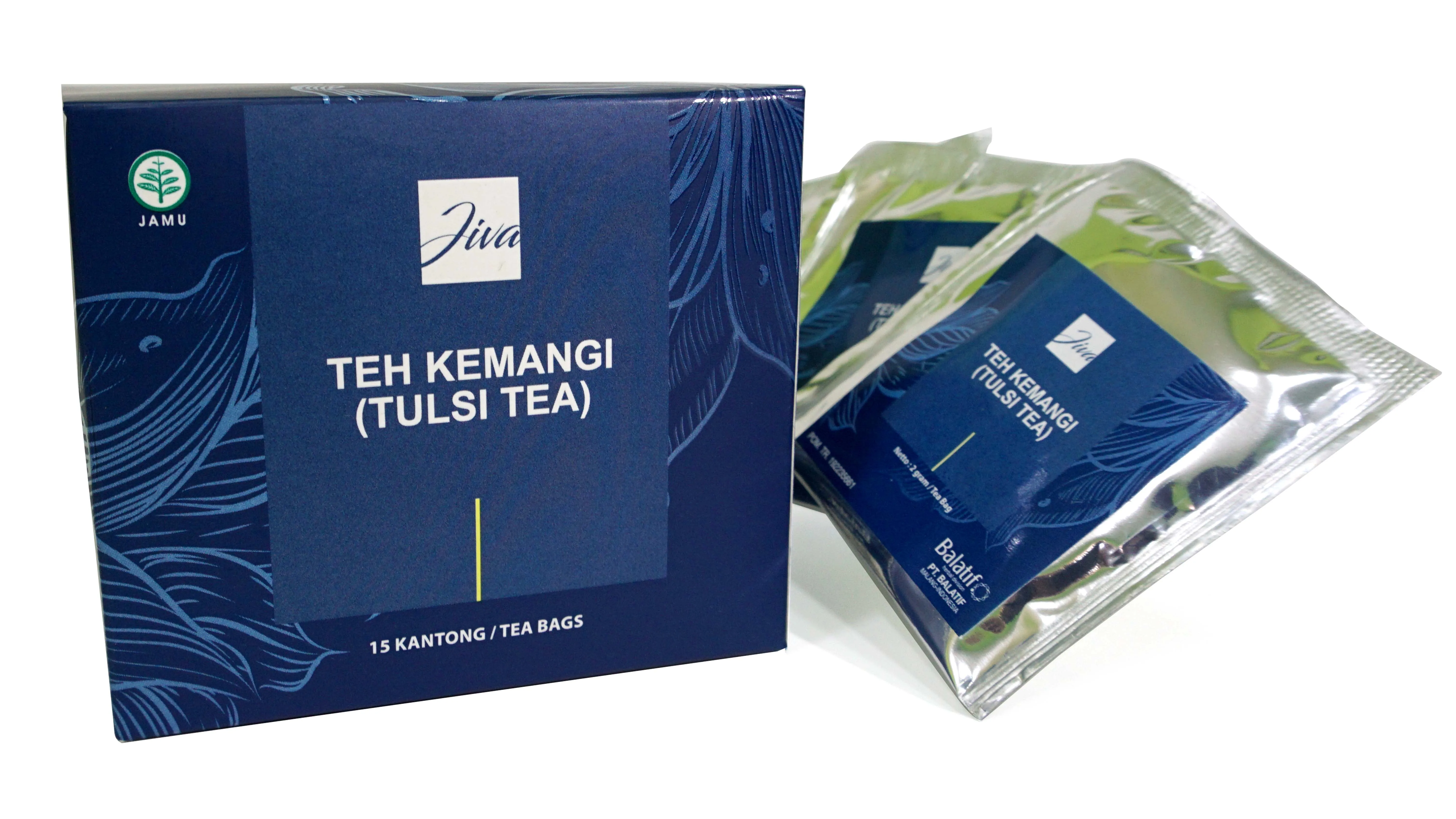 Высококачественный натуральный травяной тульси листовой чай Jiva инфузионный оптовая продажа OEM 15 шт./кор. 30 г