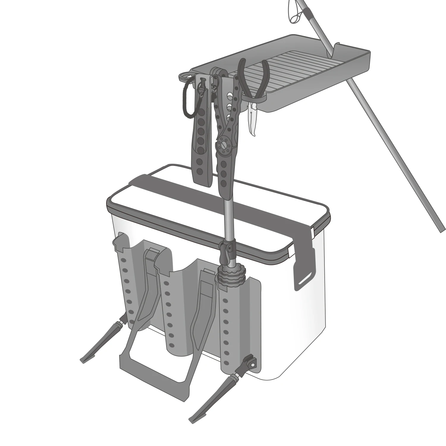cheap bivvy table for carp fishing trout area fishing Bass