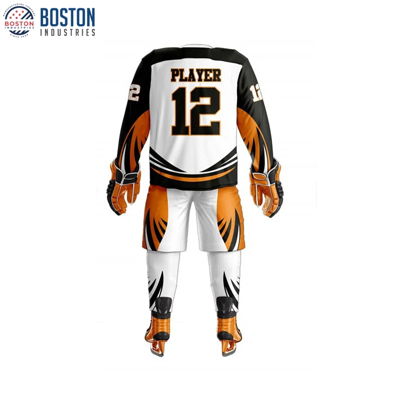 Сублимационная форма для хоккея с шайбой от производителя удобная и дышащая