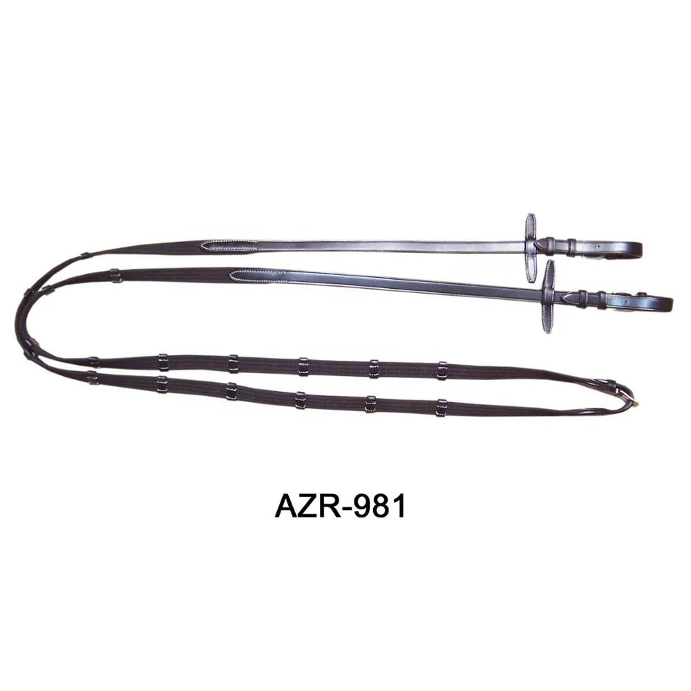
Western Horse Riding Purpose Leather Reins 