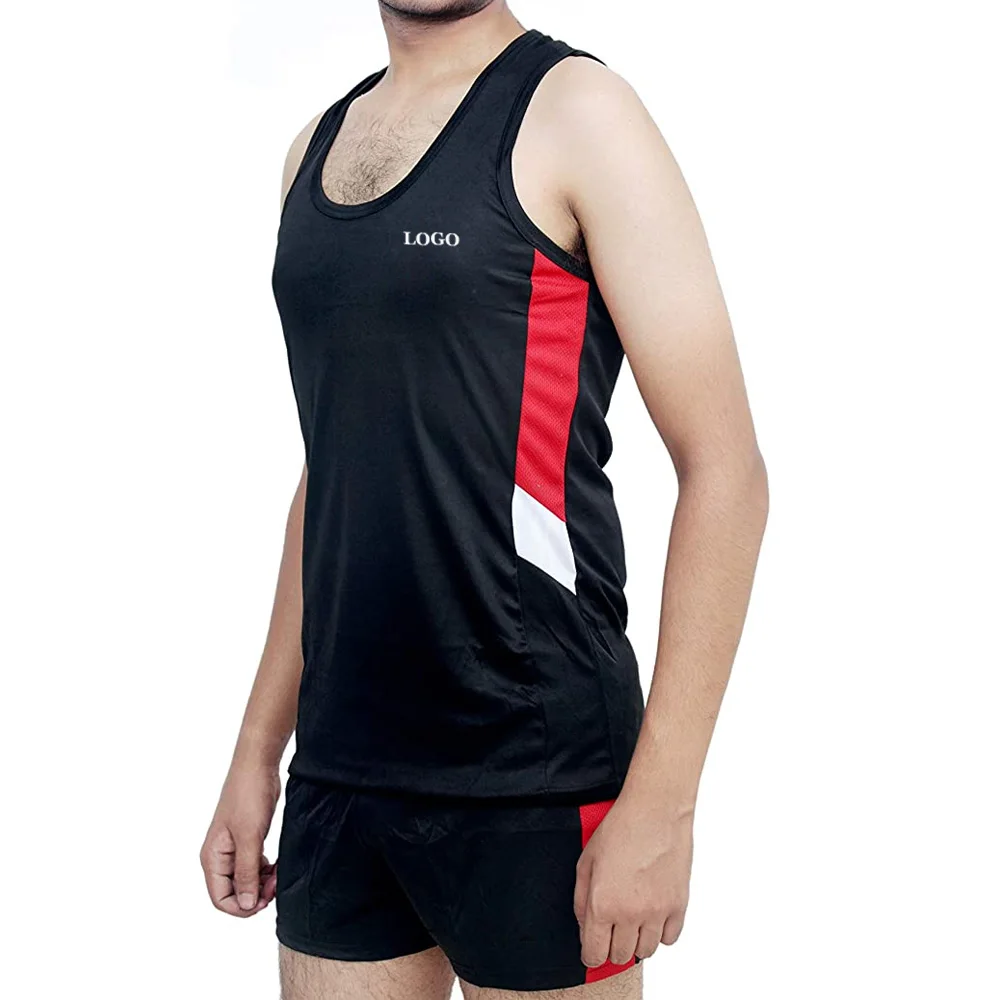  Индивидуальная сублимационная Мужская футболка для волейбола без рукавов/Мужская дышащая рубашка и шорты униформа