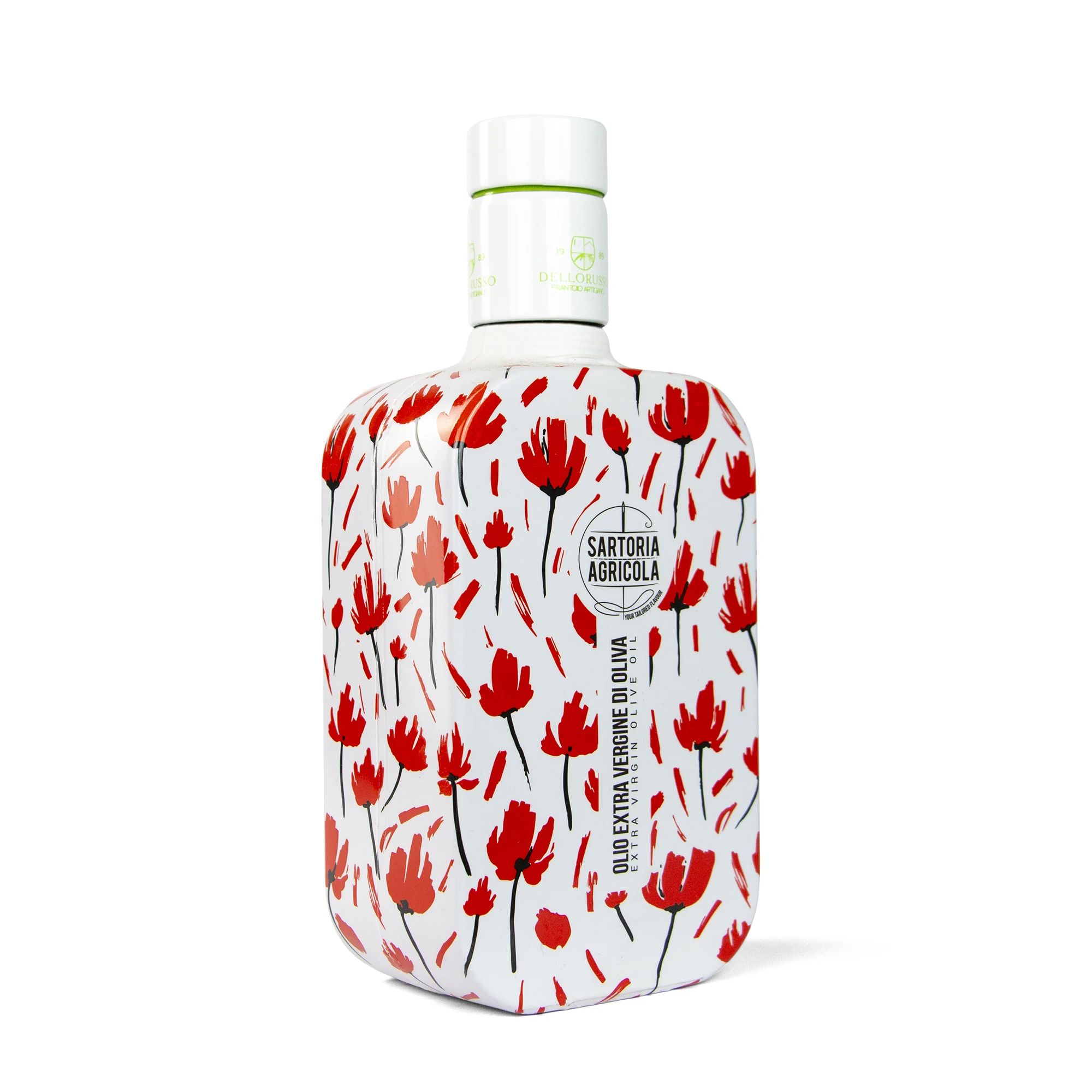 Italian Extra Virgin Olive Oil Poppy Flowers Intensely Fruity