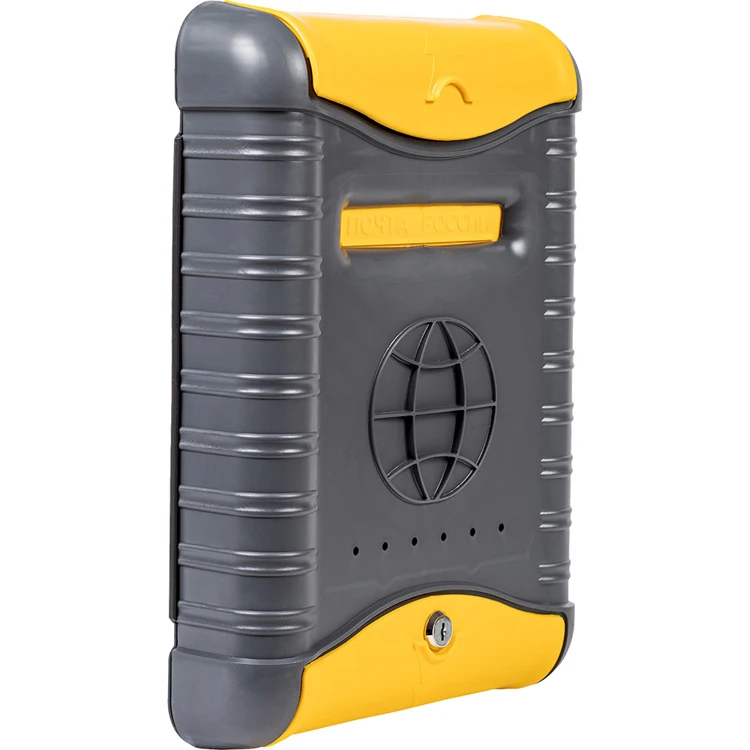 
Reliable plastic mailbox with a lock for hanging on door or fence, mailboxes for sale 