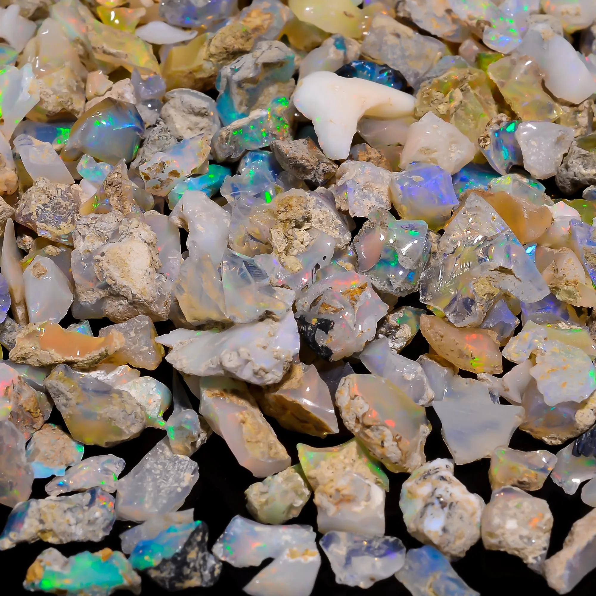 Natural Tiny Raw Opal Gemstone Wholesale Lot For Making Jewelry
