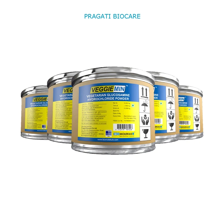 
100% Vegan Glucosamine Powder for Knee Pain - Fermented from Corn 