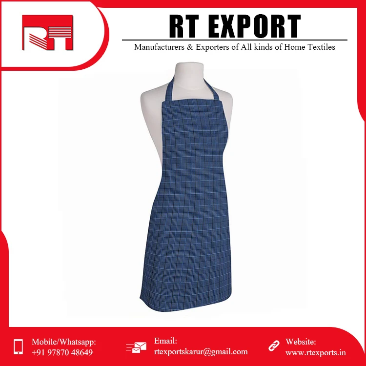 New Arrival High Quality Cotton Kitchen Apron Digital Print Cleaning Apron at Wholesale Price