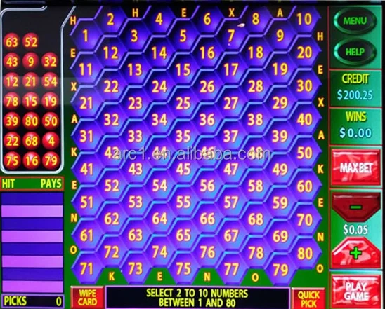 Супер Золотая игра для азартных игр keno