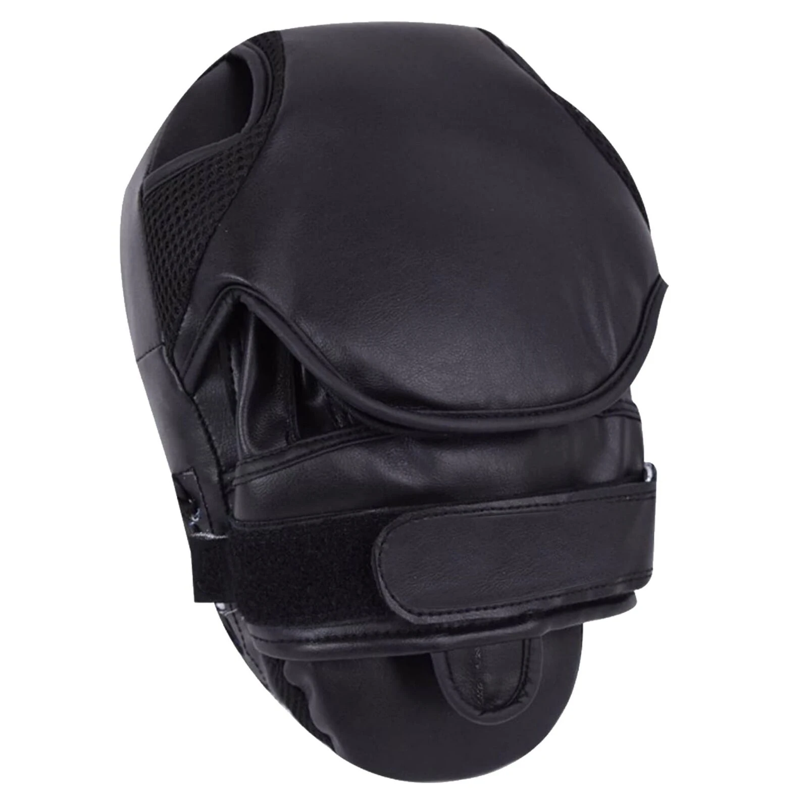 Wholesale Custom made leather durable curved kick Focus Pads Hook & Jab Mitts Punching Kick Boxing Muay Thai Martial Arts